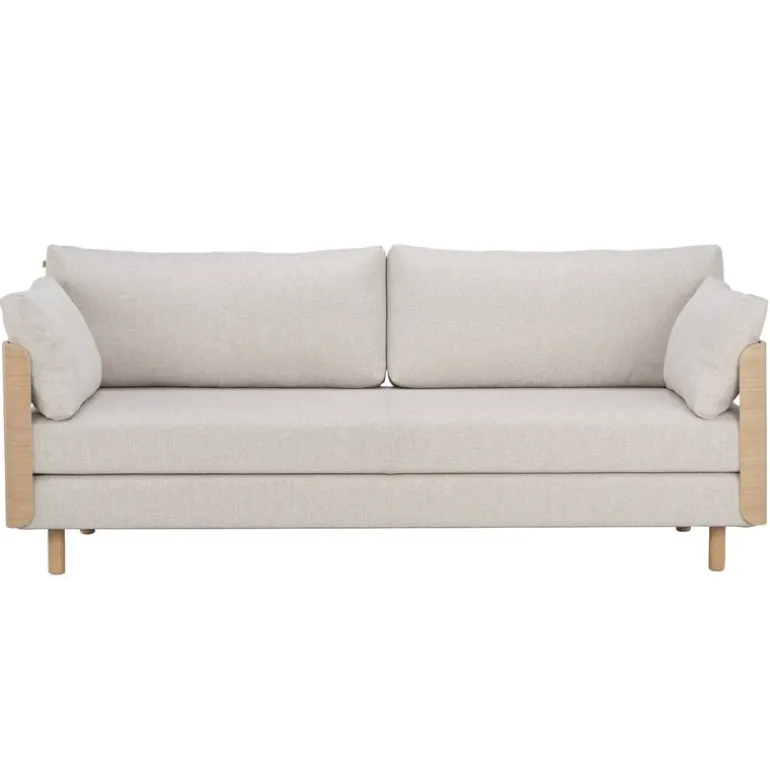 Tapio Anttila Collection ON2 Wood sofa bed, soap waxed oak - natural white Diamonds 012