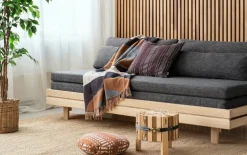 Tapio Anttila Collection Day&Night sofa bed, oak - grey Hopper 67