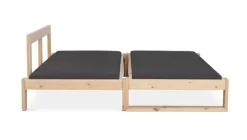 Tapio Anttila Collection Kaiku sofa bed, pine - grey Hopper 67