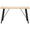 Tapio Anttila Collection Front Pine 140 table, pine - black oak