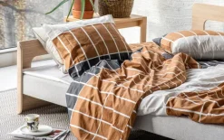 Tapio Anttila Collection ON2 Wood sofa bed, soap waxed oak - dark grey Diamonds 007