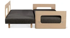 Tapio Anttila Collection ON2 Wood sofa bed, soap waxed oak - dark grey Diamonds 007