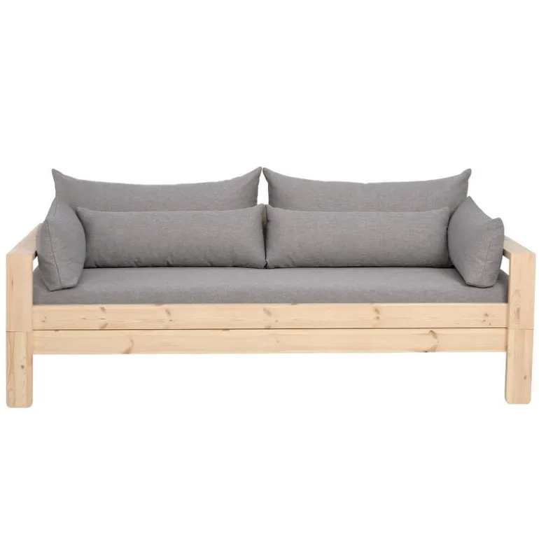 Tapio Anttila Collection Kaiku sofa bed, pine - light grey Hopper 61
