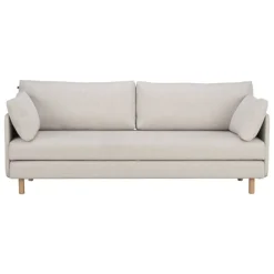 Tapio Anttila Collection ON2 Fabric sofa bed, natural white Diamonds 012