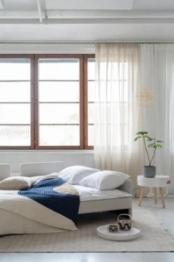 Tapio Anttila Collection ON2 Fabric sofa bed, natural white Diamonds 012