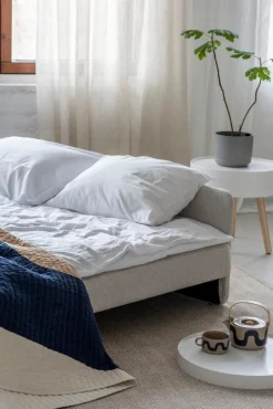 Tapio Anttila Collection ON2 Fabric sofa bed, natural white Diamonds 012