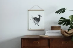 Teemu Järvi Illustrations White-Tailed Deer poster, 30 x 40 cm