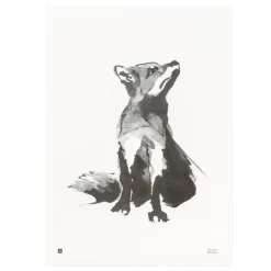 Teemu Järvi Illustrations Fox poster, 50 x 70 cm