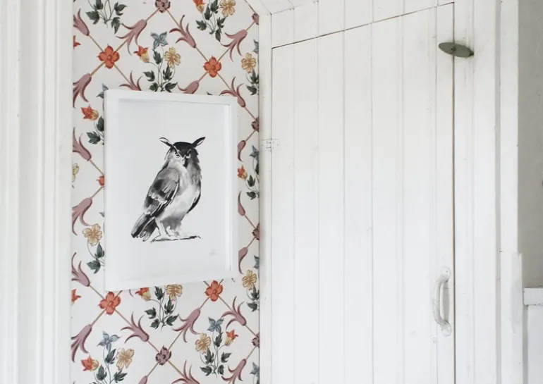 Teemu Järvi Illustrations Owl poster, 30 x 40 cm