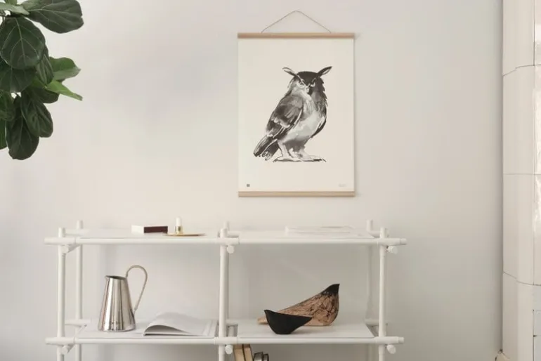 Teemu Järvi Illustrations Owl poster, 30 x 40 cm