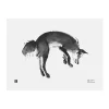 Teemu Järvi Illustrations Leaping fox poster, 40 x 30 cm