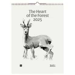 Teemu Järvi Illustrations The Heart of the Forest wall calendar 2025