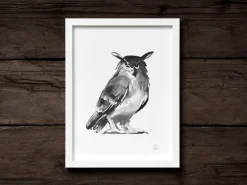 Teemu Järvi Illustrations Owl poster, 50 x 70 cm