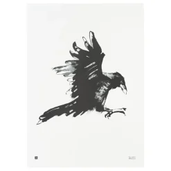 Teemu Järvi Illustrations Raven poster, 50 x 70 cm