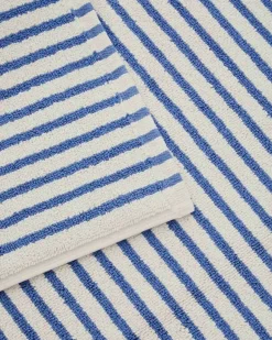 Tekla Bath mat, 70 x 50 cm, coastal stripes