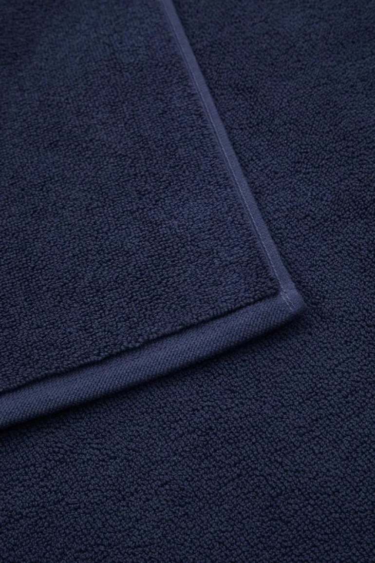 Tekla Bath mat, 70 x 50 cm, navy