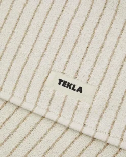 Tekla Bath mat, 70 x 50 cm, sienna stripes