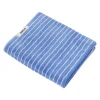 Tekla Bath sheet, clear blue stripes