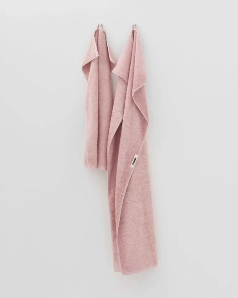 Tekla Bath sheet, shaded pink