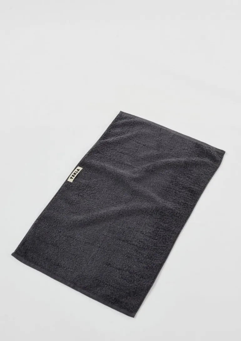 Tekla Bath towel, charcoal grey