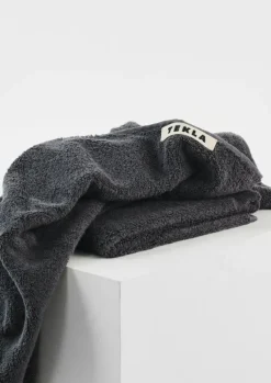 Tekla Bath towel, charcoal grey