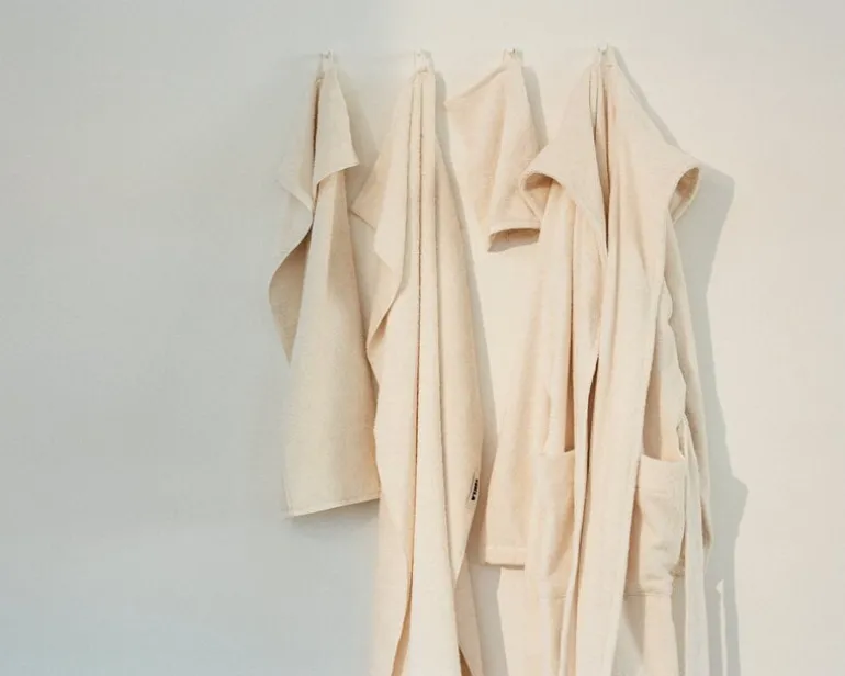 Tekla Bath towel, ivory