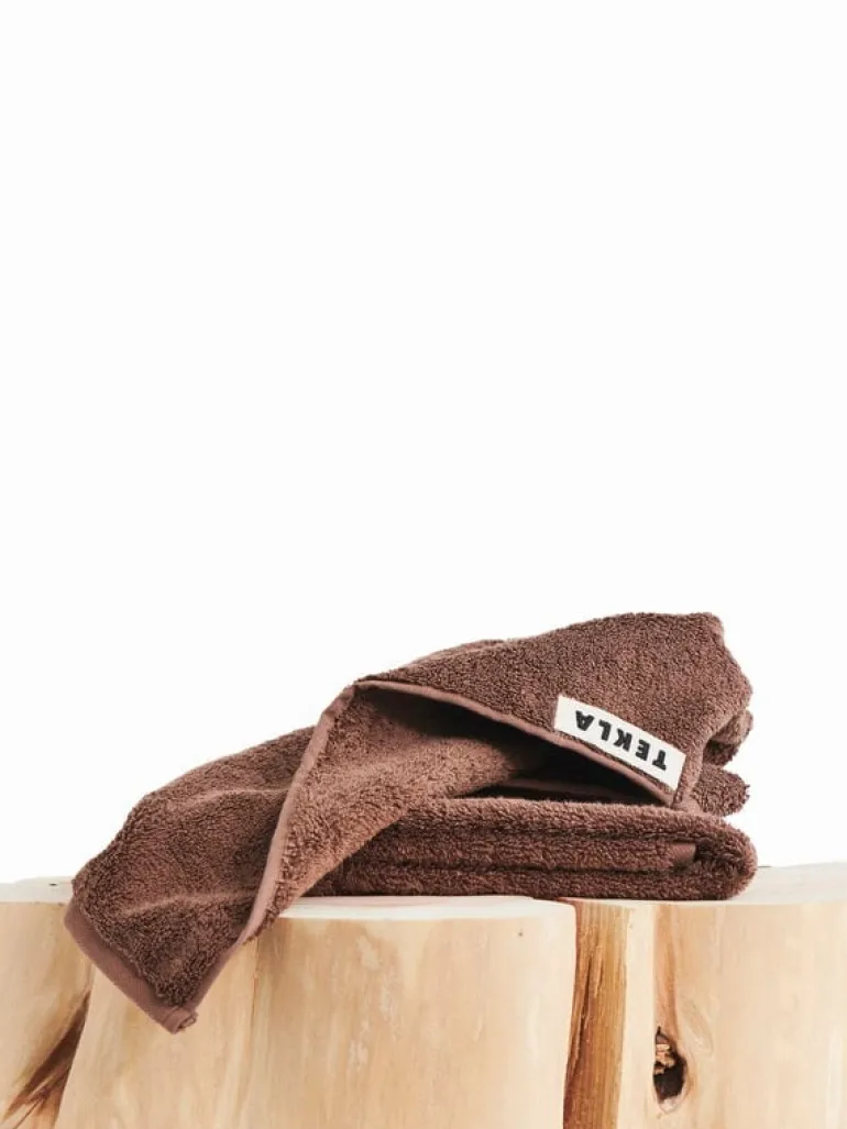 Tekla Bath towel, kodiak brown