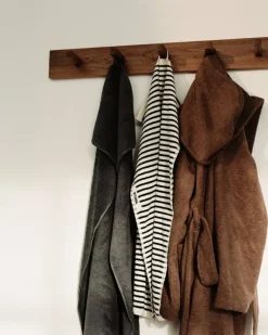 Tekla Bath towel, kodiak stripes