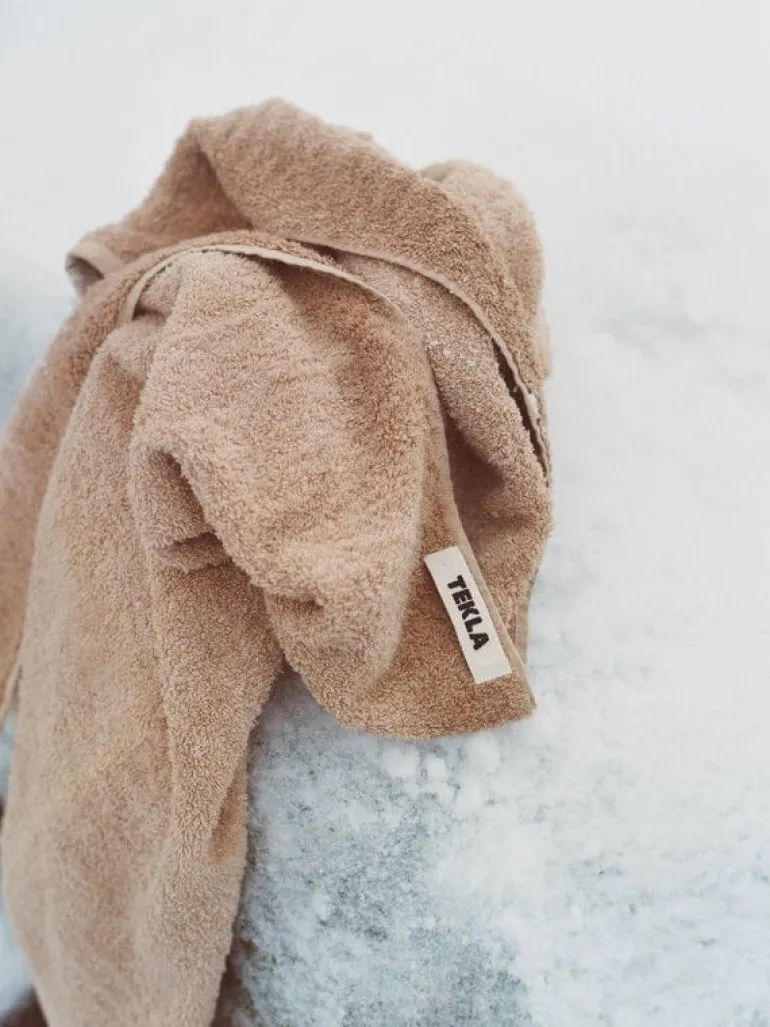 Tekla Bath towel, sienna