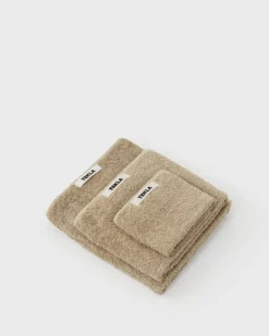 Tekla Guest towel, sienna