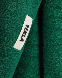Tekla Guest towel, teal green
