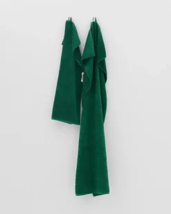 Tekla Guest towel, teal green