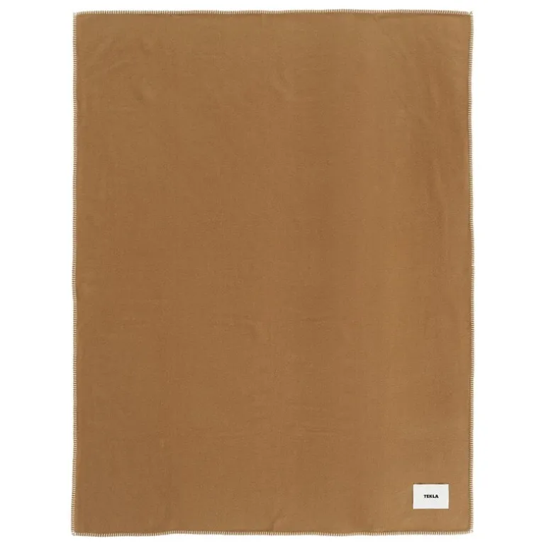 Tekla Lambswool blanket, 130 x 180 cm, oak