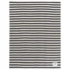 Tekla Lambswool blanket, 130 x 180 cm, magpie stripes