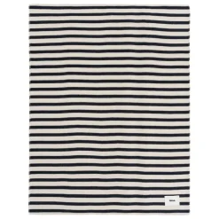 Tekla Lambswool blanket, 130 x 180 cm, magpie stripes