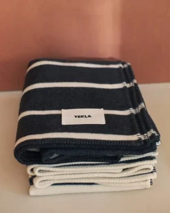 Tekla Lambswool blanket, 130 x 180 cm, magpie stripes
