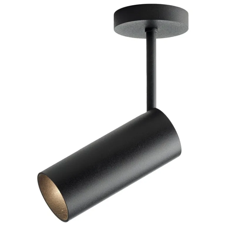 Tekna Flatspot 6 ceiling lamp, GU10, black