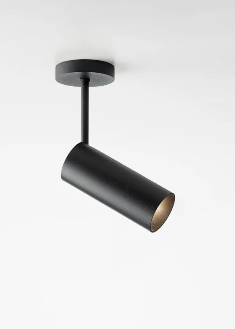 Tekna Flatspot 6 ceiling lamp, GU10, black