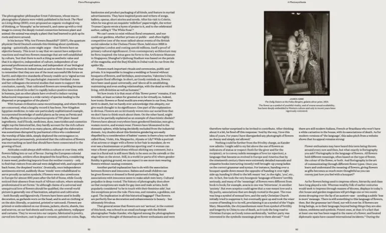 Thames & Hudson Flora Photographica: The Flower in Contemporary Photography