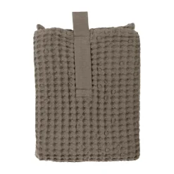 The Organic Company Big Waffle bath mat, clay