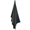 The Organic Company Big Waffle towel and blanket, dark grey