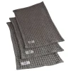 The Organic Company Big Waffle mini towel, 3 pcs, clay