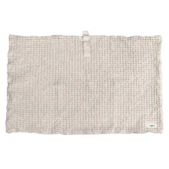 The Organic Company Big Waffle bath mat, stone