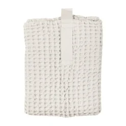 The Organic Company Big Waffle bath mat, stone