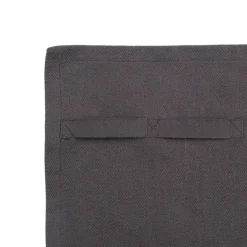 The Organic Company Dinner napkin, 4 pcs, dark grey