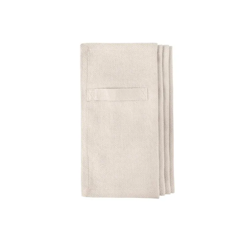 The Organic Company Everyday napkin, 4 pcs, stone