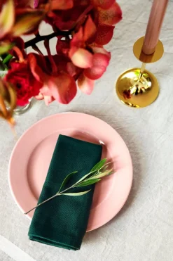 The Organic Company Everyday napkin, 4 pcs, dark green