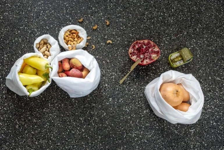 The Organic Company Food Bag, natural white