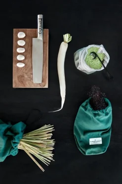 The Organic Company Food Bag, dark green