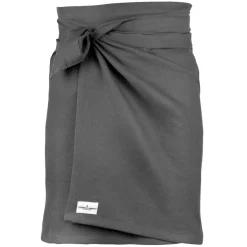 The Organic Company Giant kitchen towel/apron, dark grey